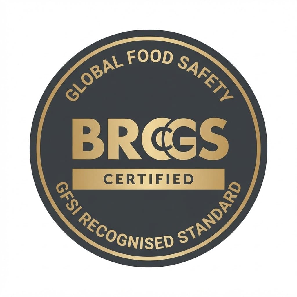 BRCGS certification badge