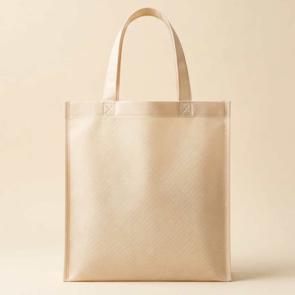 Non-Woven Bag — unbranded rice packaging format