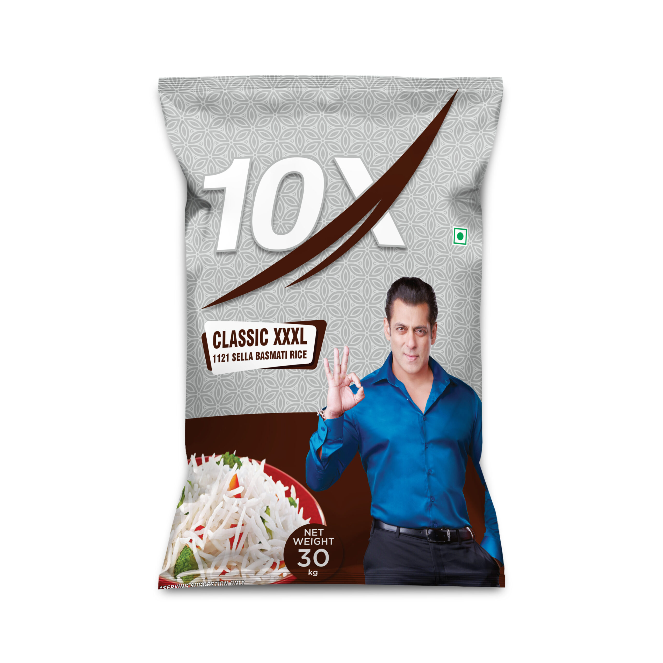 Classic xxxl 1121 sella basmati rice 30kg front