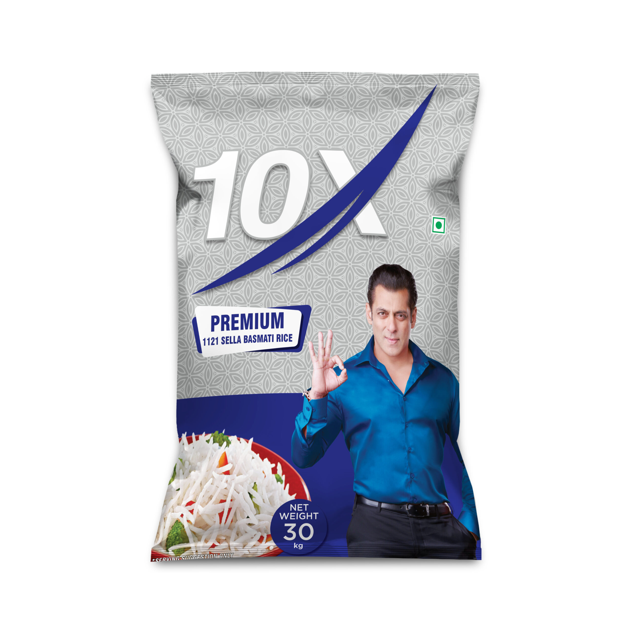 Premium 1121 sella basmati rice 30 kg front